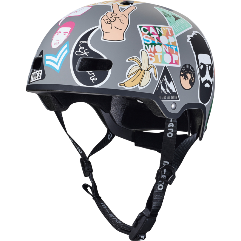 Micro Scooter Stickers Helmet for Teens and Adults