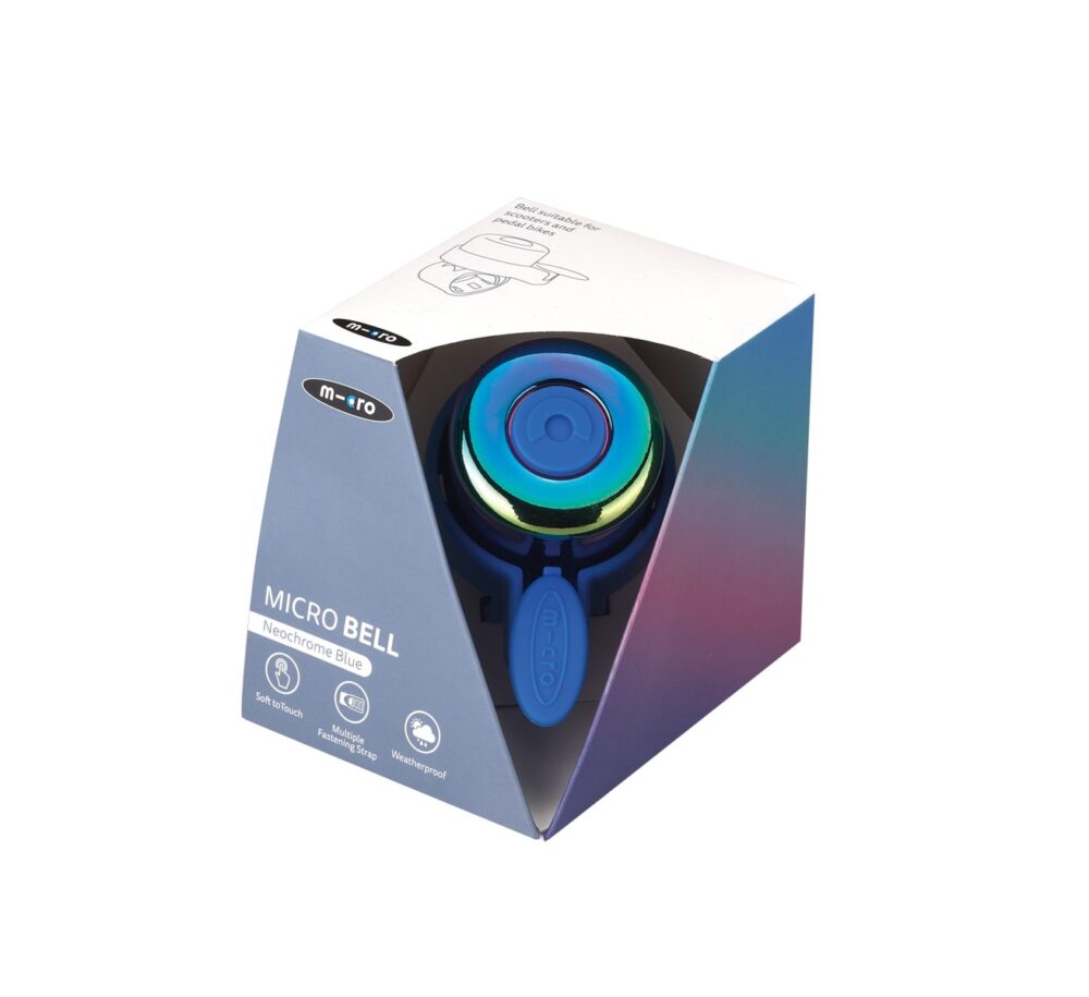 large Micro Bell Blue Neochrome