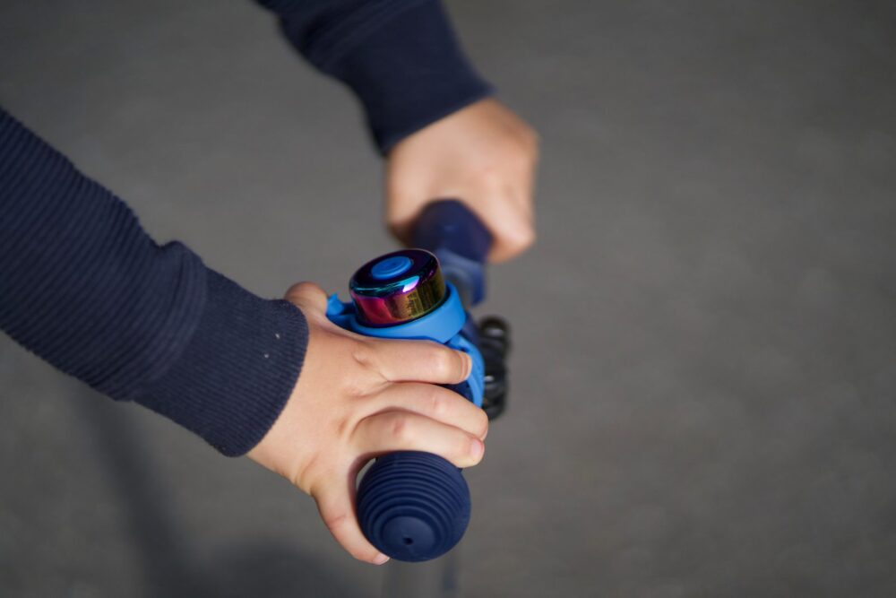 large Micro Bell Blue Neochrome 3