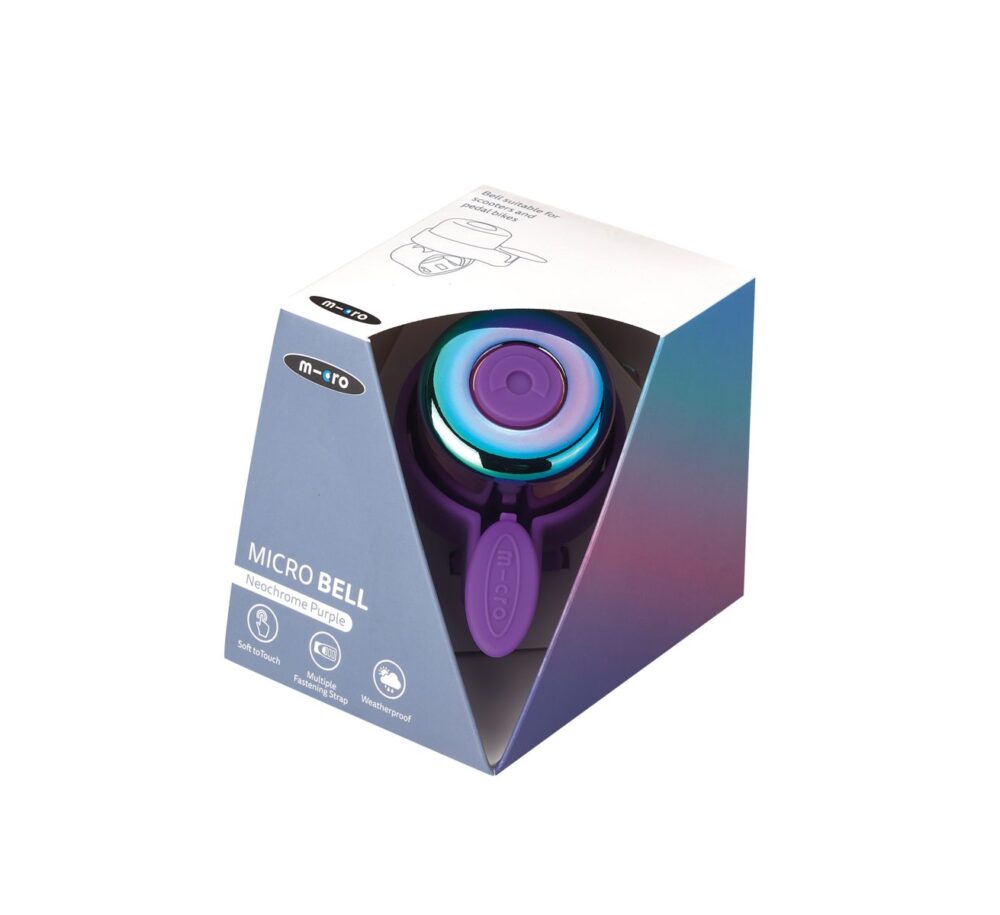 large Micro Bell Purple Neochrome 3
