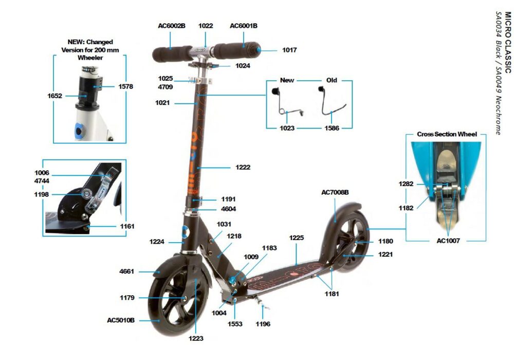 Classic Black Parts