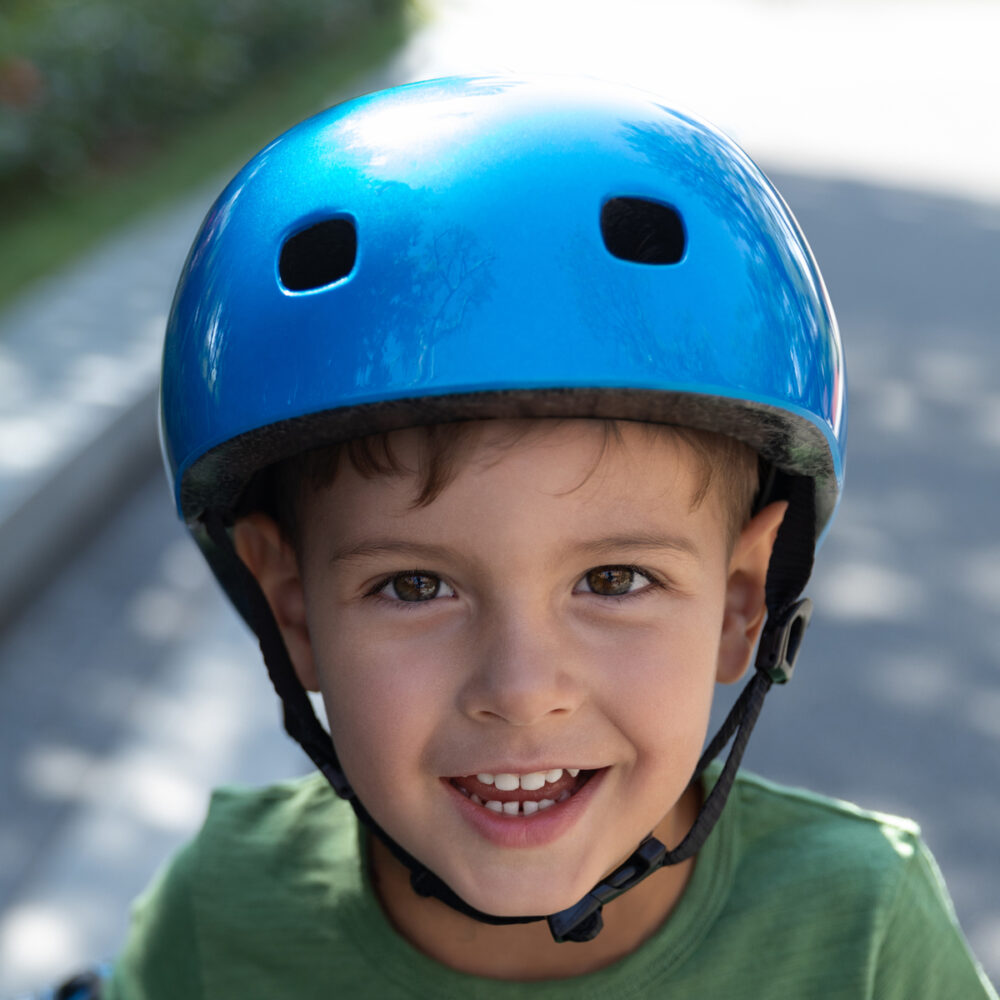 large Micro Helmet Dark Blue Metallic
