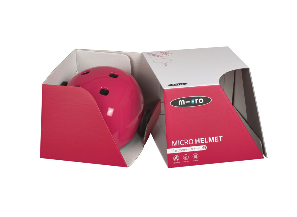 large Micro Helmet Raspberry