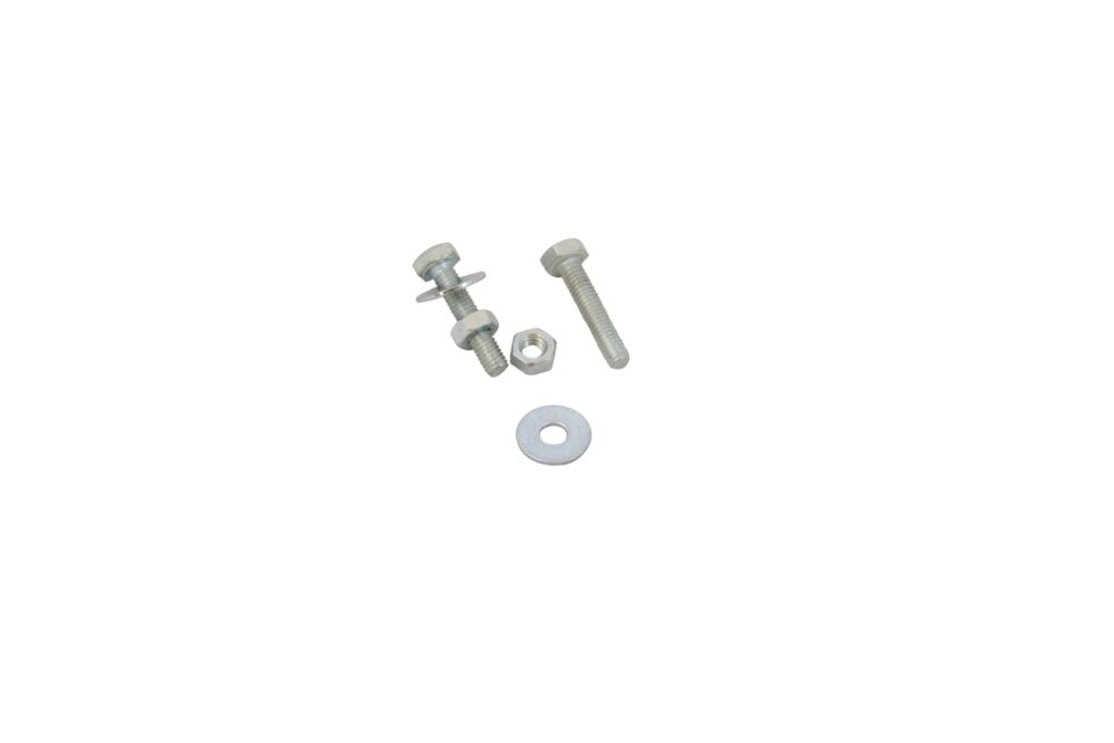large Axle Bolt External Thread Nut And Washer 22 mm