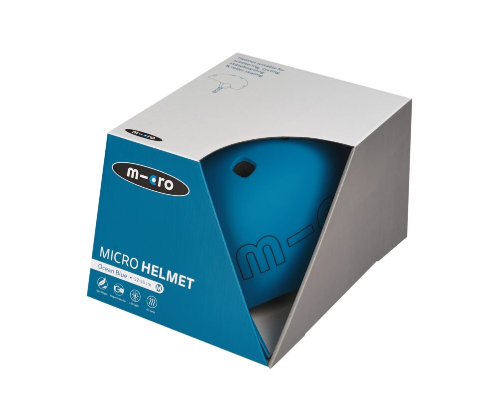 large Micro Helmet Ocean Blue 4
