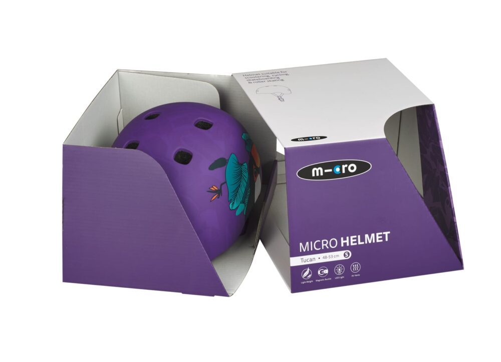 large Micro Helmet Toucan